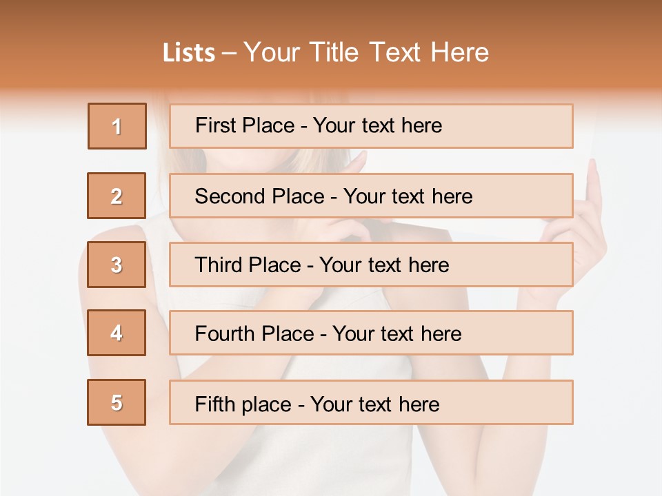 Eyes Finger Eye PowerPoint Template