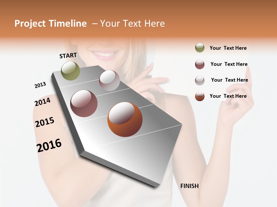 Eyes Finger Eye PowerPoint Template