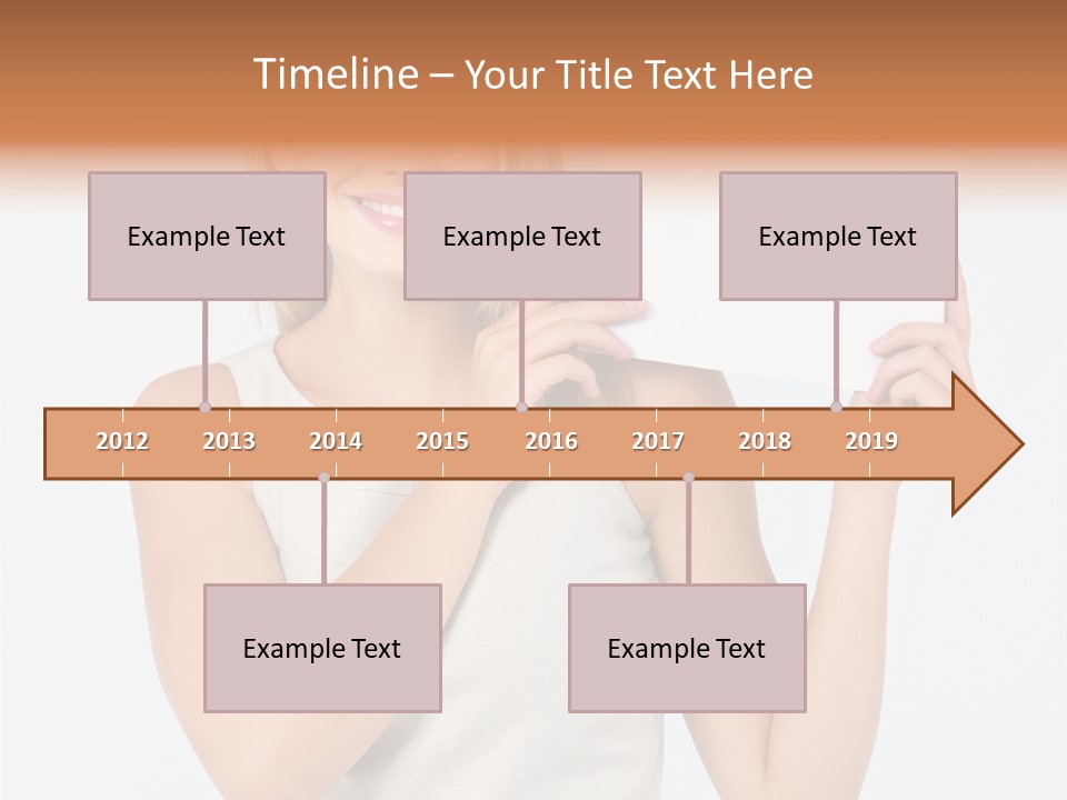 Eyes Finger Eye PowerPoint Template