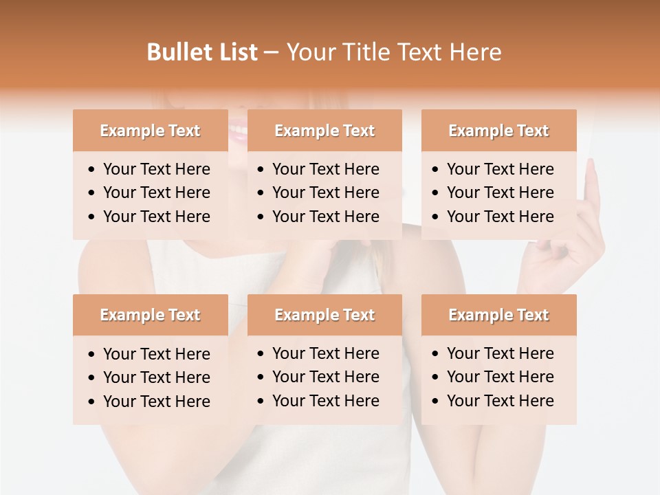 Eyes Finger Eye PowerPoint Template