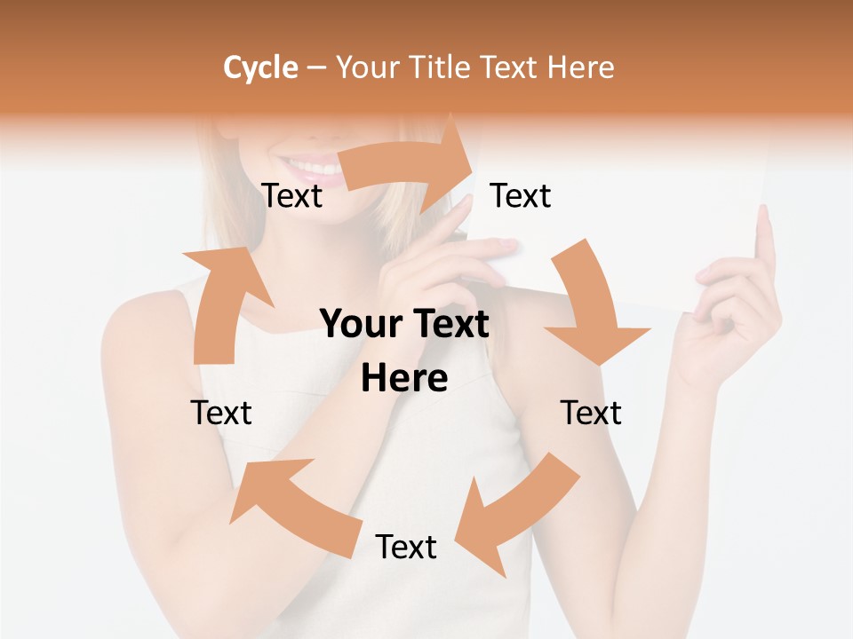 Eyes Finger Eye PowerPoint Template