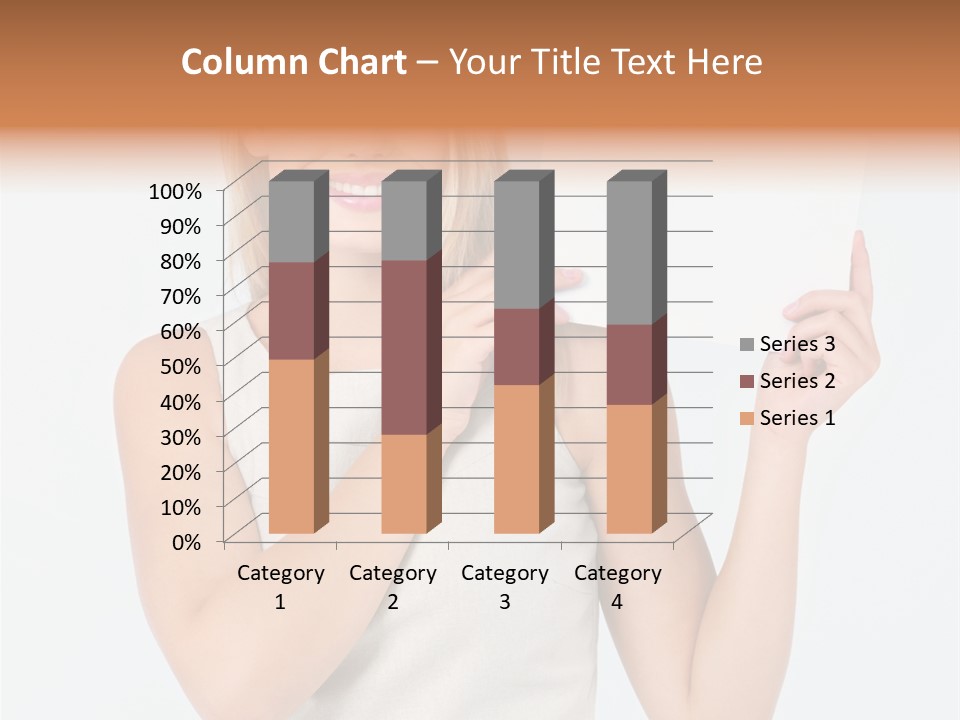 Eyes Finger Eye PowerPoint Template