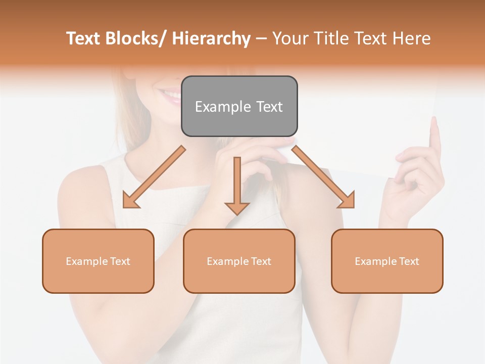 Eyes Finger Eye PowerPoint Template