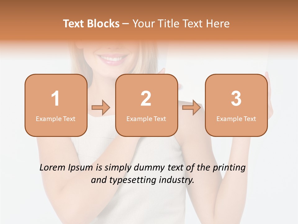 Eyes Finger Eye PowerPoint Template