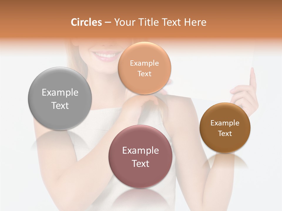 Eyes Finger Eye PowerPoint Template