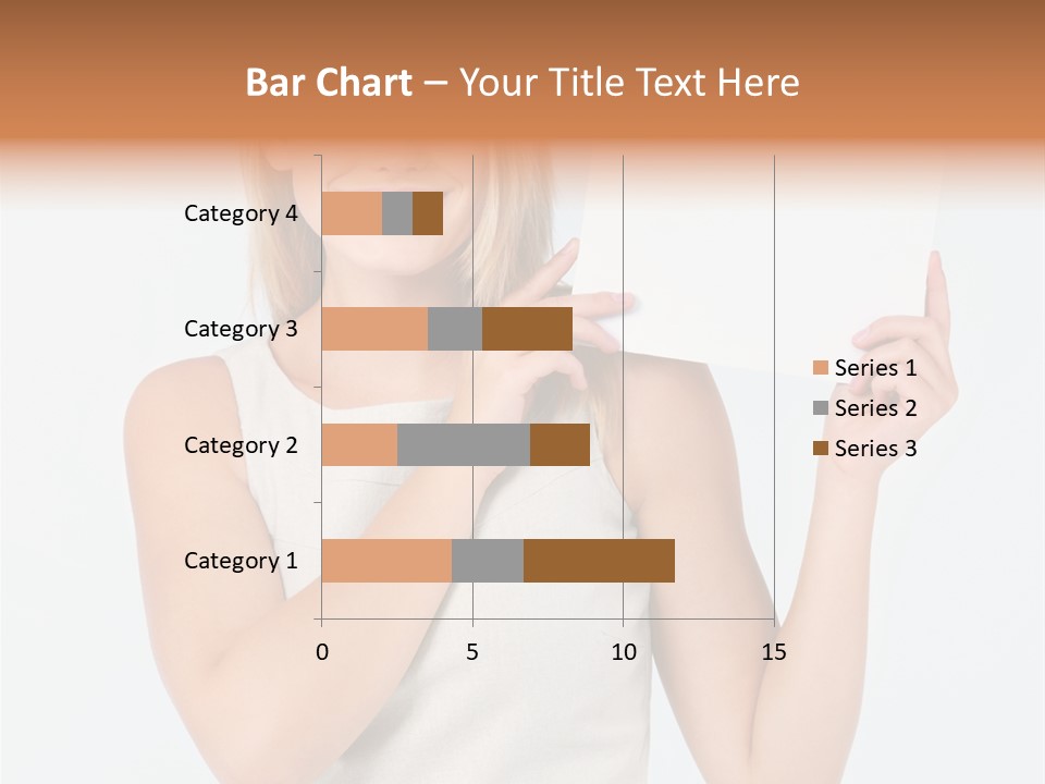 Eyes Finger Eye PowerPoint Template