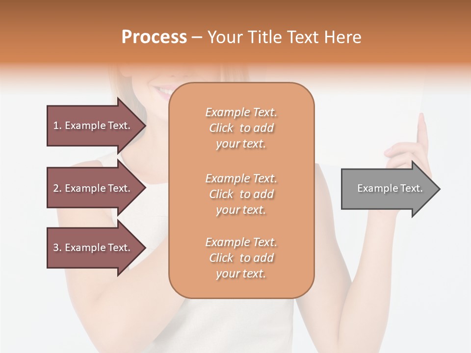 Eyes Finger Eye PowerPoint Template