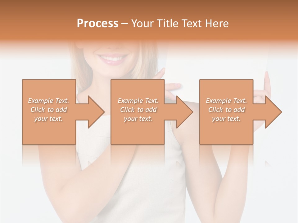 Eyes Finger Eye PowerPoint Template