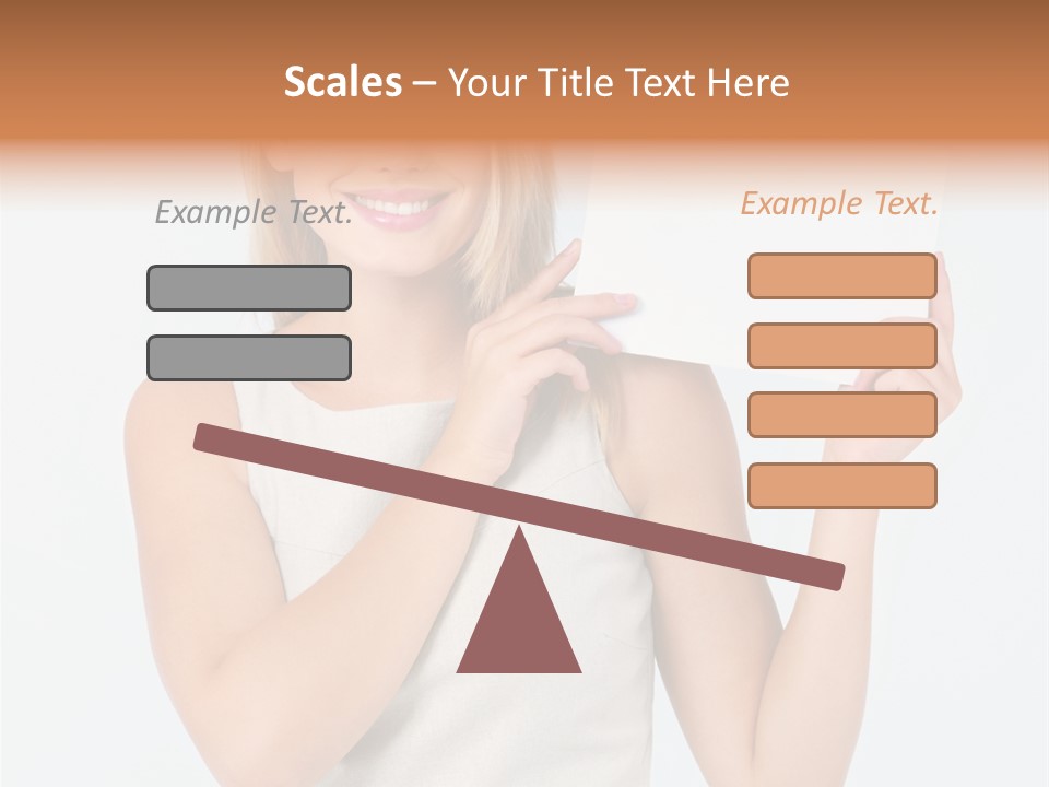Eyes Finger Eye PowerPoint Template