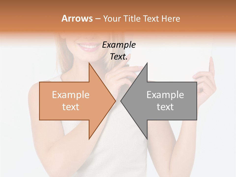 Eyes Finger Eye PowerPoint Template