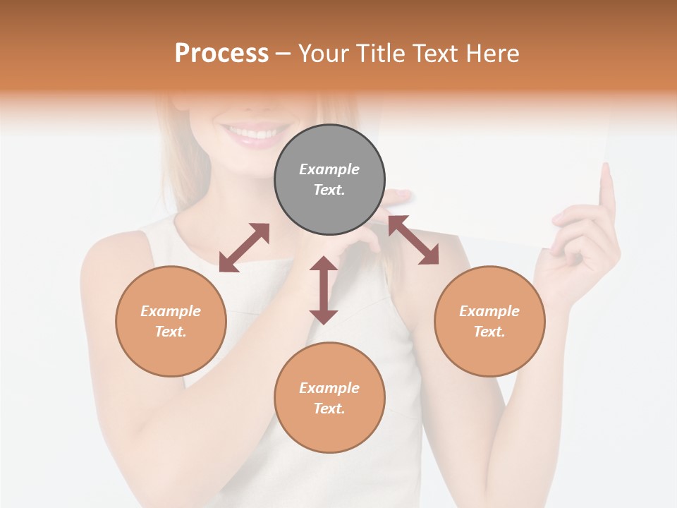 Eyes Finger Eye PowerPoint Template