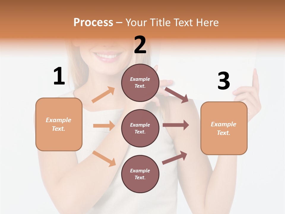 Eyes Finger Eye PowerPoint Template