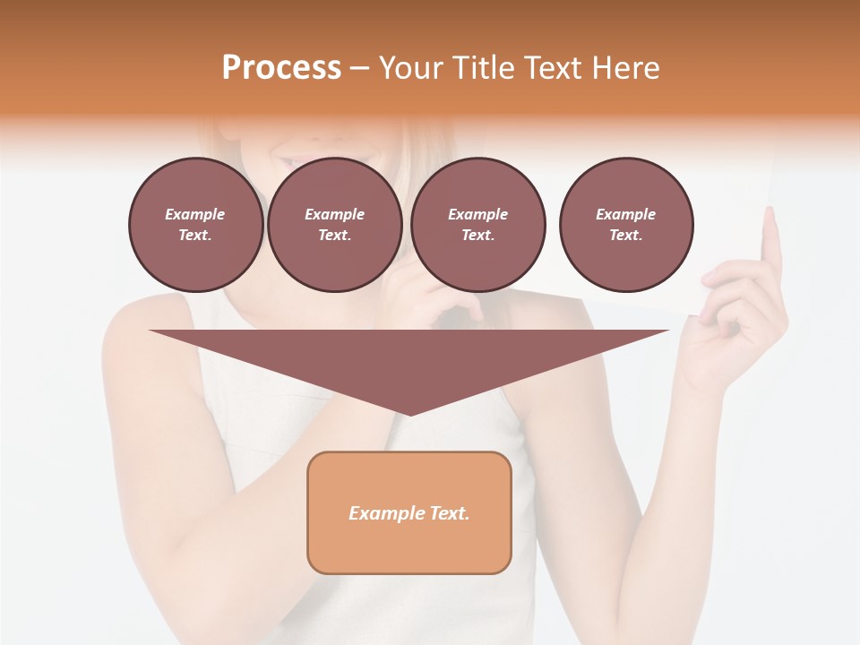 Eyes Finger Eye PowerPoint Template