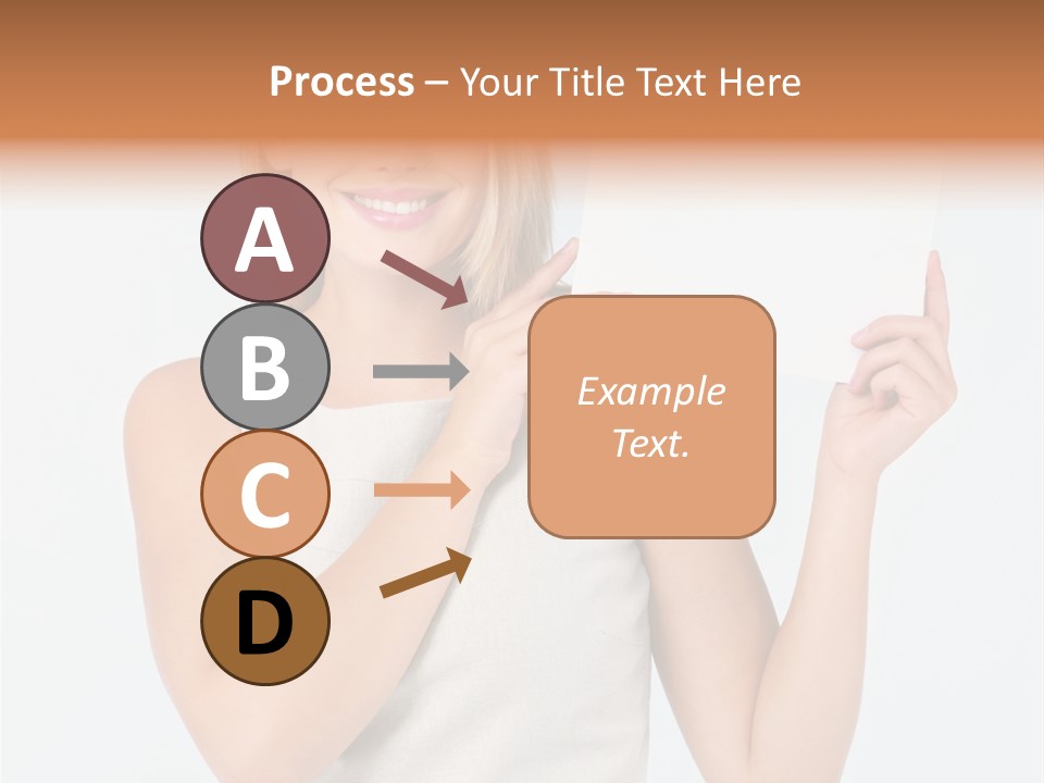 Eyes Finger Eye PowerPoint Template