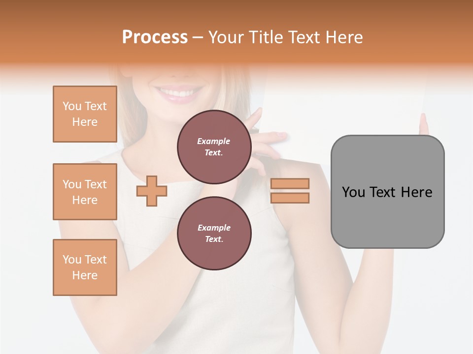 Eyes Finger Eye PowerPoint Template