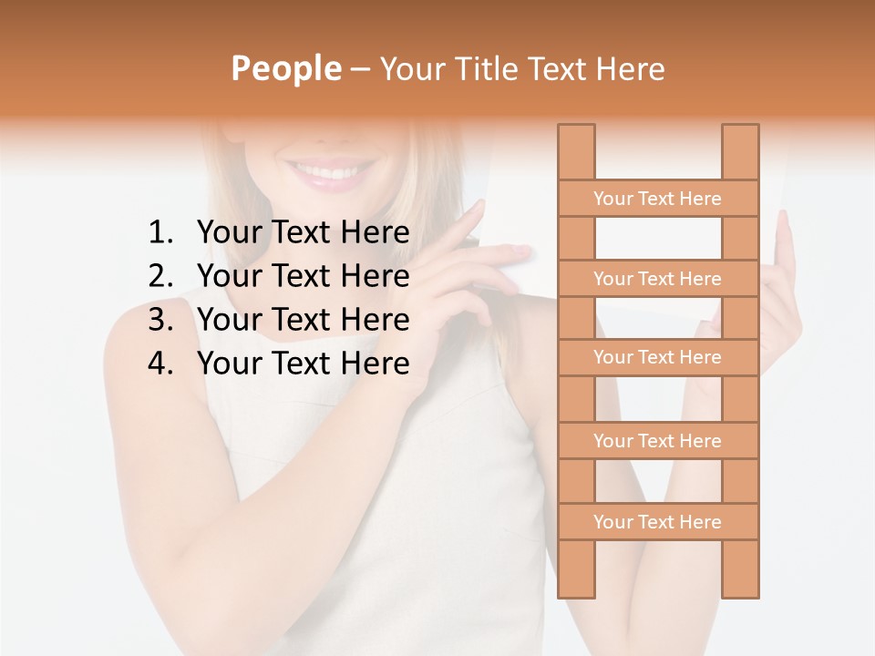 Eyes Finger Eye PowerPoint Template