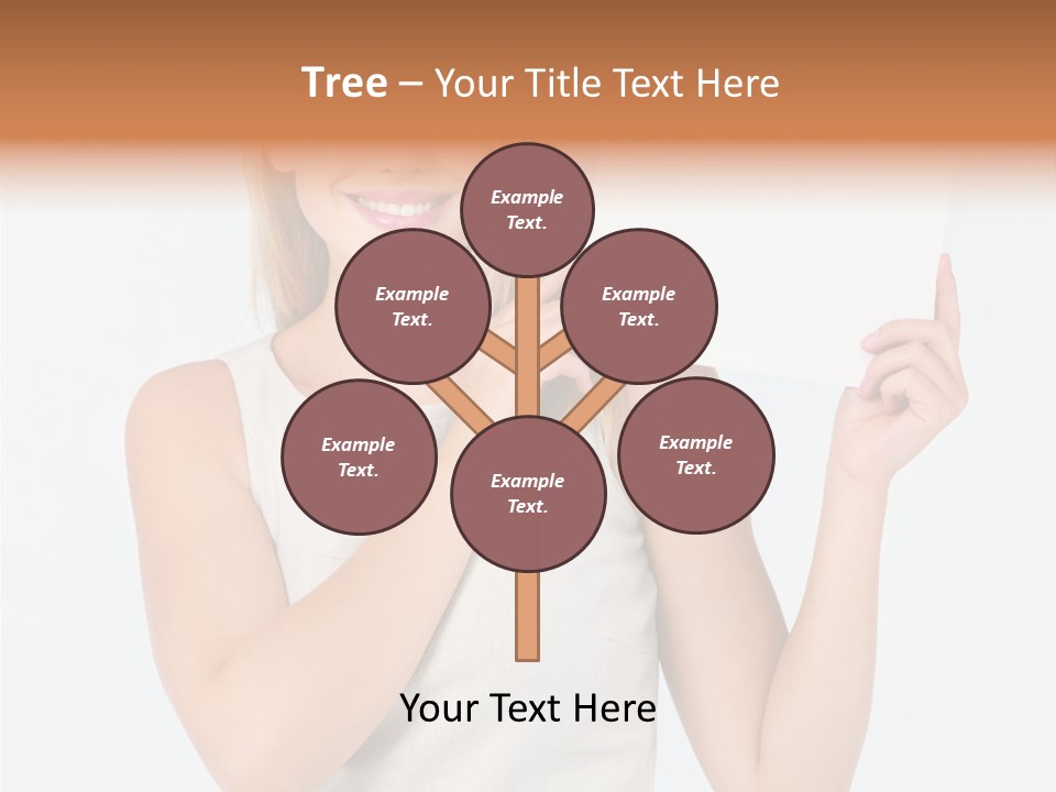 Eyes Finger Eye PowerPoint Template