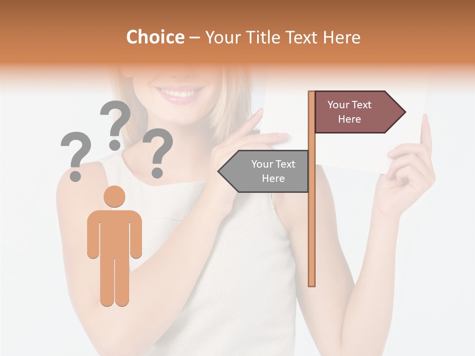 Eyes Finger Eye PowerPoint Template