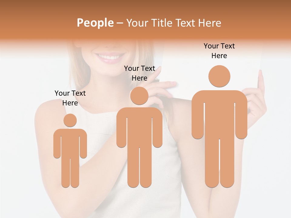 Eyes Finger Eye PowerPoint Template