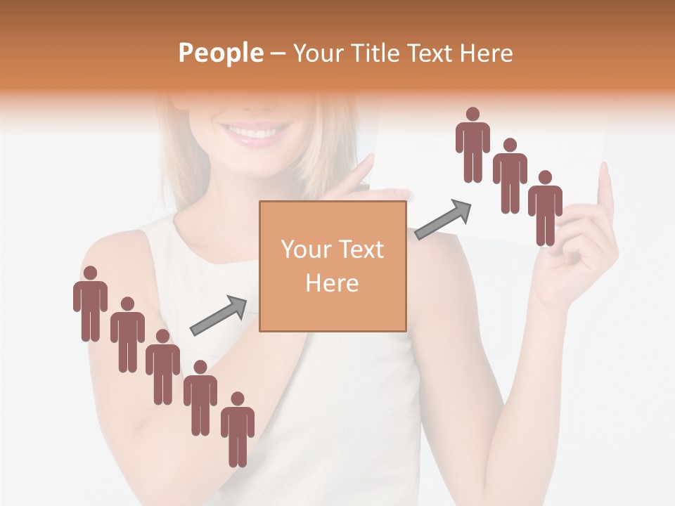 Eyes Finger Eye PowerPoint Template