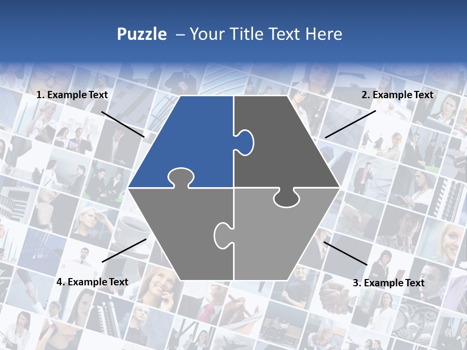 Male Money Staff PowerPoint Template