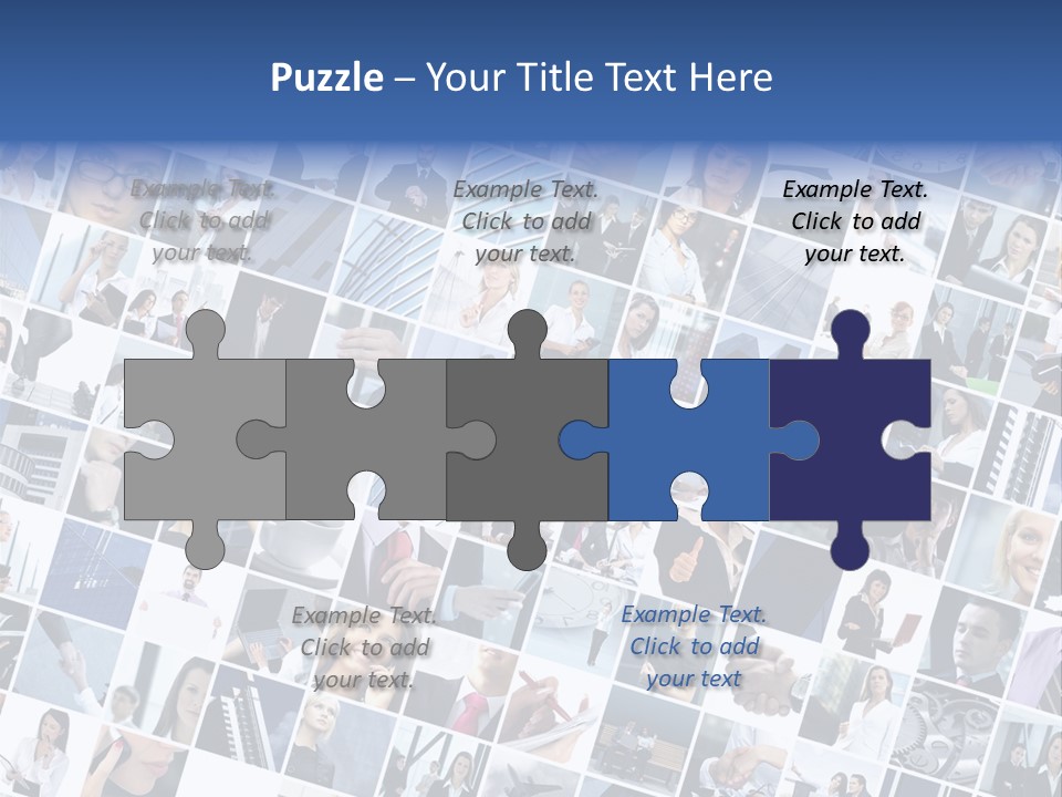 Male Money Staff PowerPoint Template