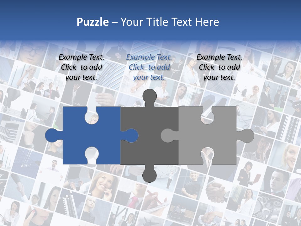 Male Money Staff PowerPoint Template