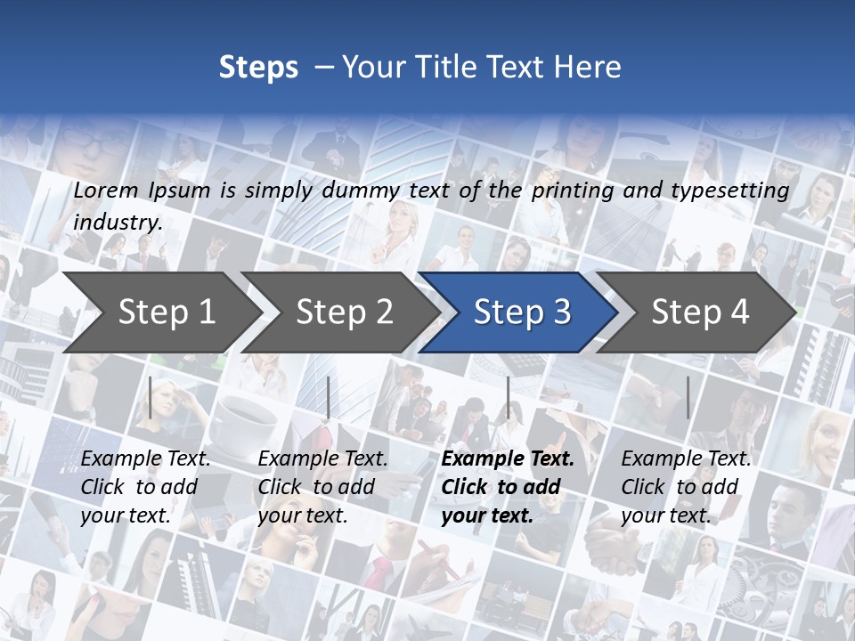 Male Money Staff PowerPoint Template