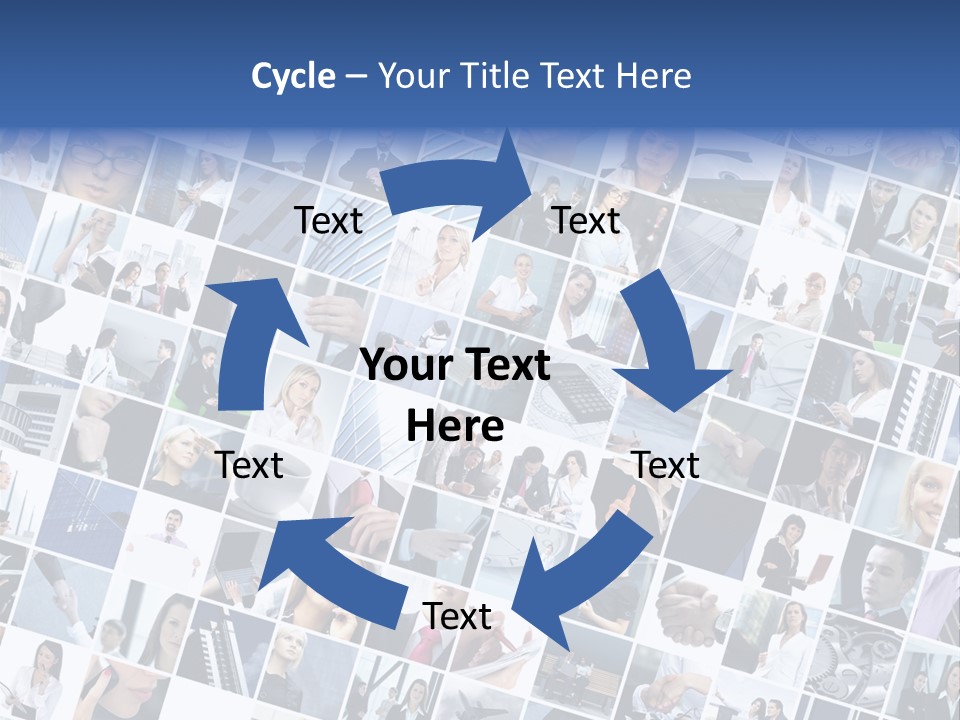 Male Money Staff PowerPoint Template
