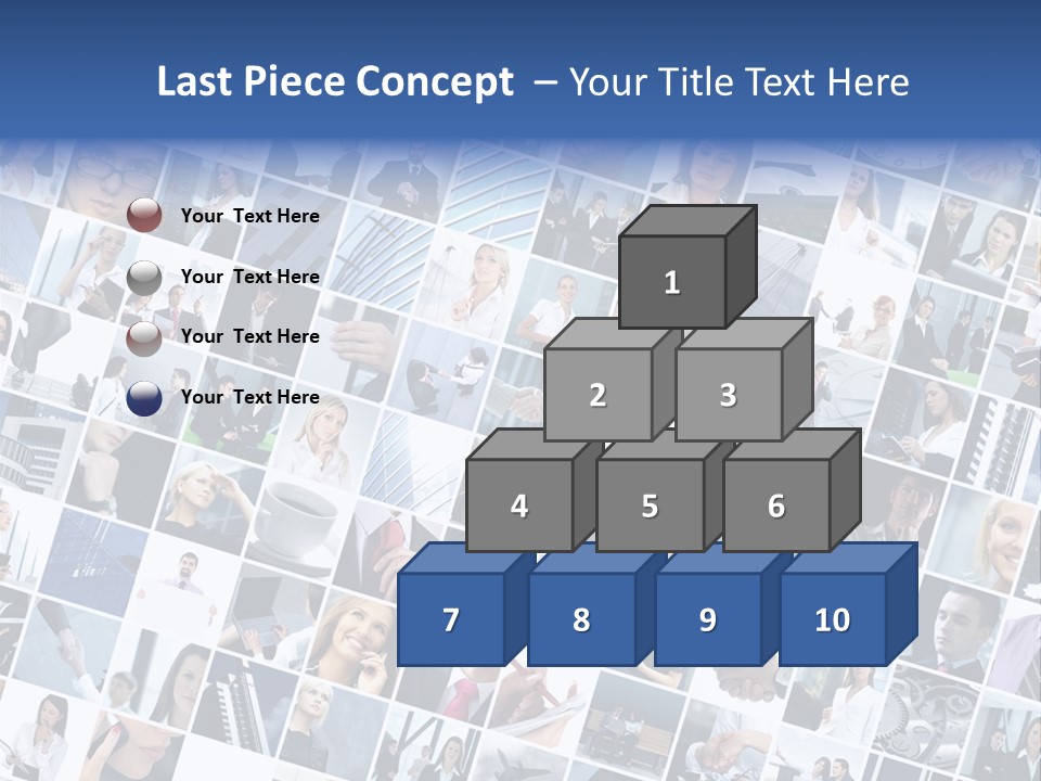 Male Money Staff PowerPoint Template