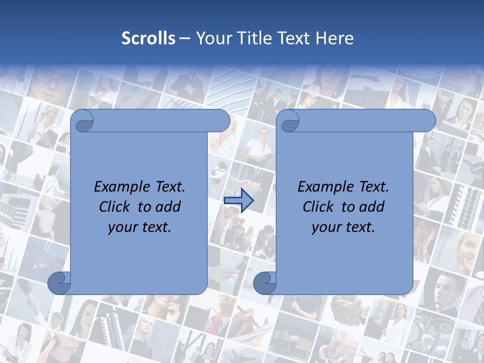 Male Money Staff PowerPoint Template
