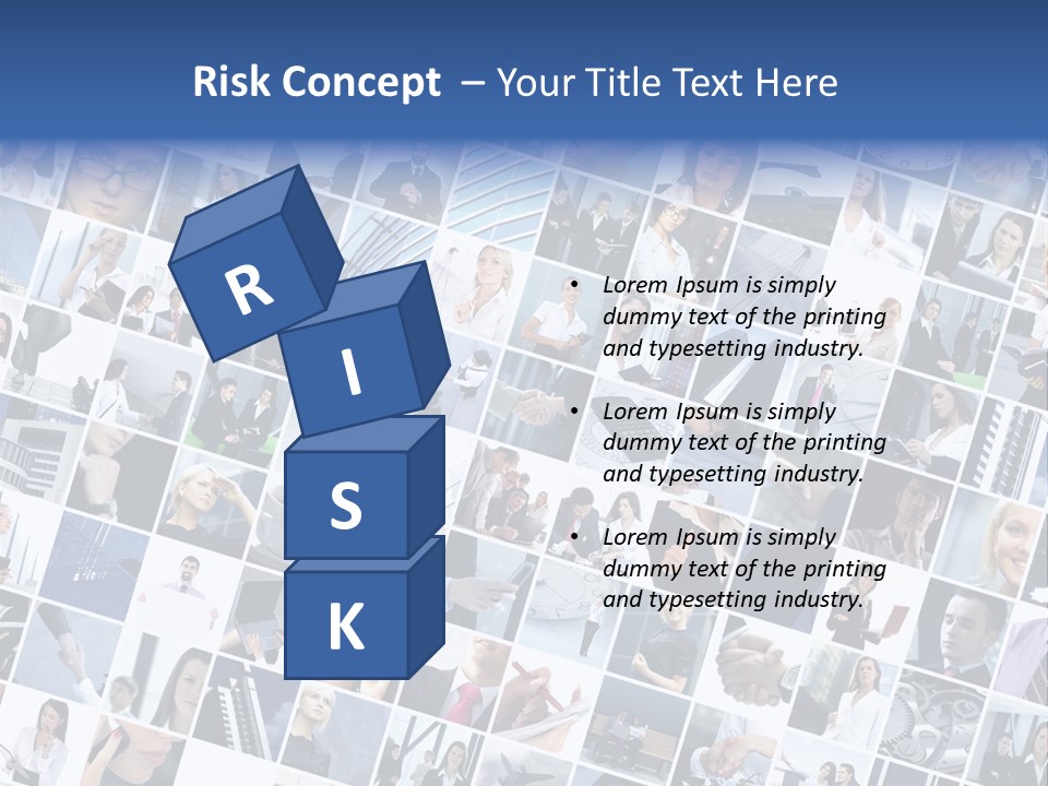 Male Money Staff PowerPoint Template