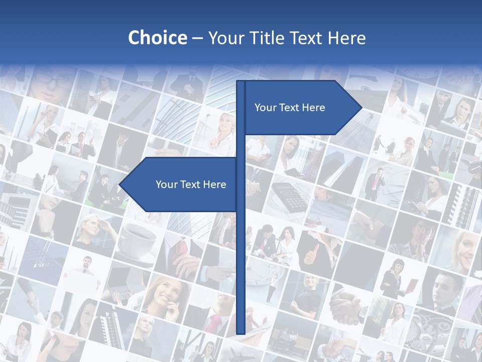 Male Money Staff PowerPoint Template