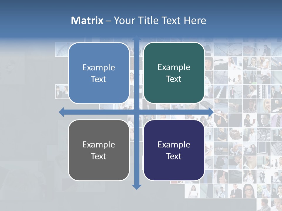 Team Real Businessman PowerPoint Template