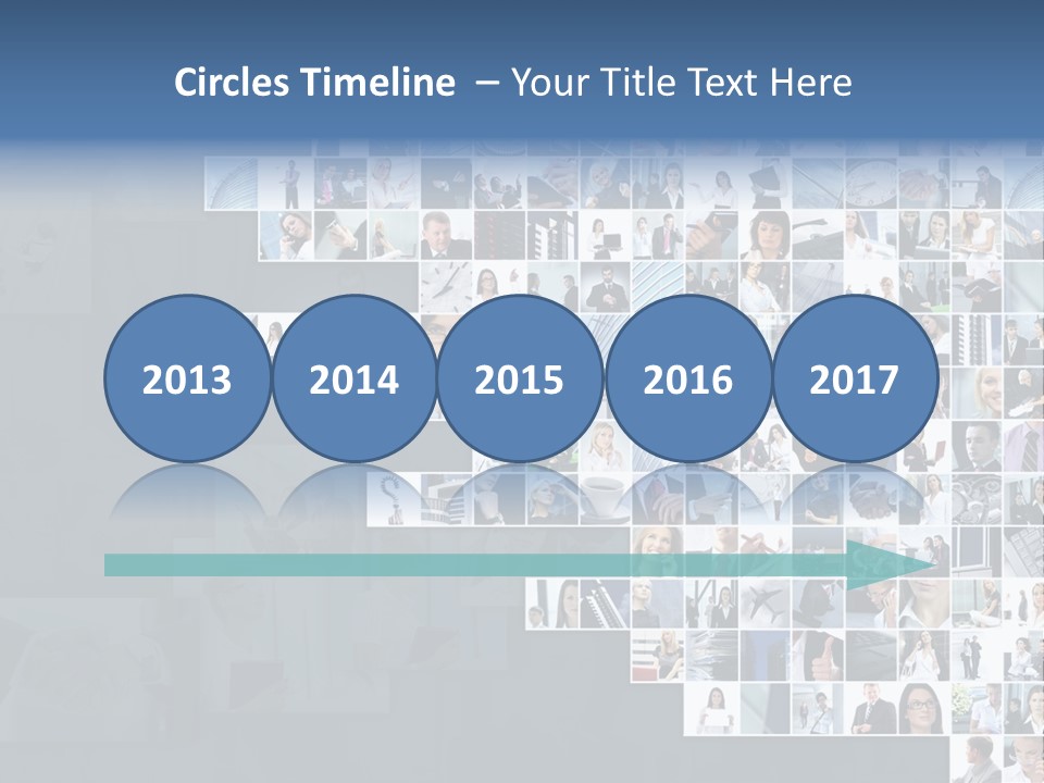 Team Real Businessman PowerPoint Template