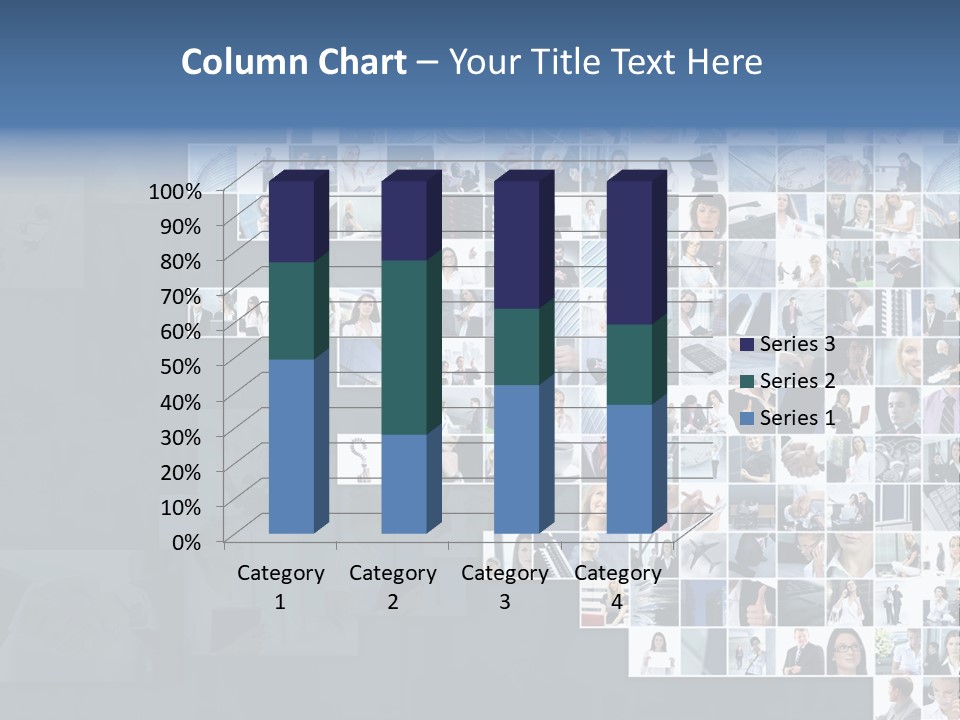 Team Real Businessman PowerPoint Template