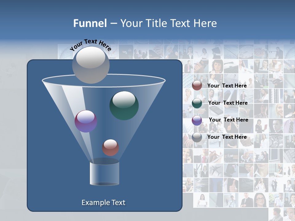 Team Real Businessman PowerPoint Template