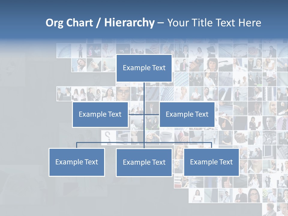 Team Real Businessman PowerPoint Template