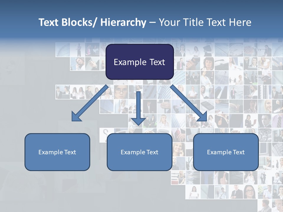 Team Real Businessman PowerPoint Template