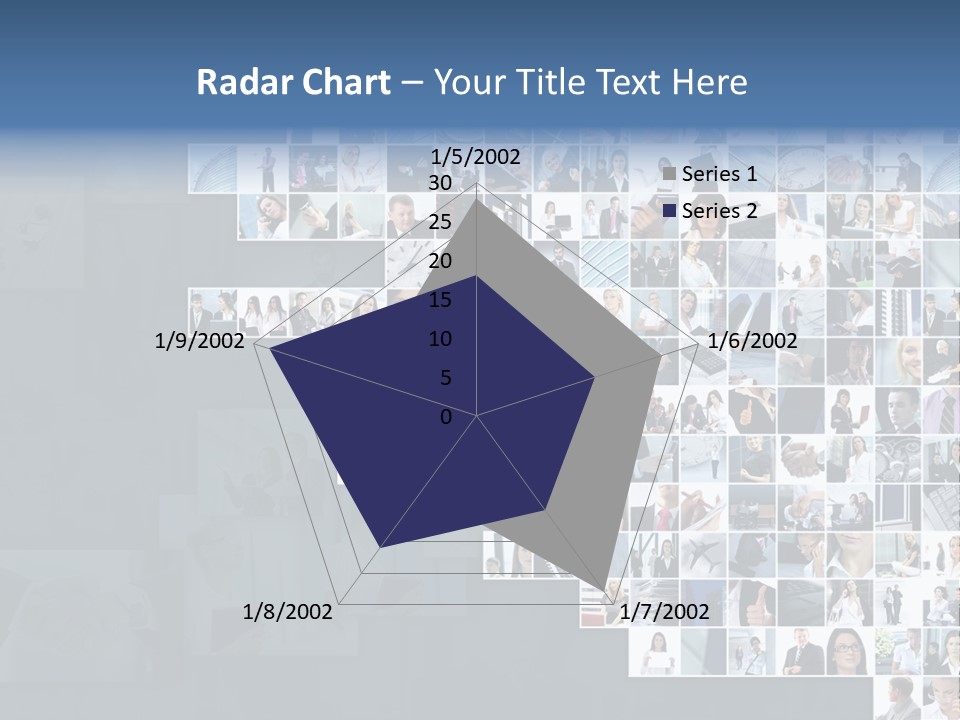 Team Real Businessman PowerPoint Template