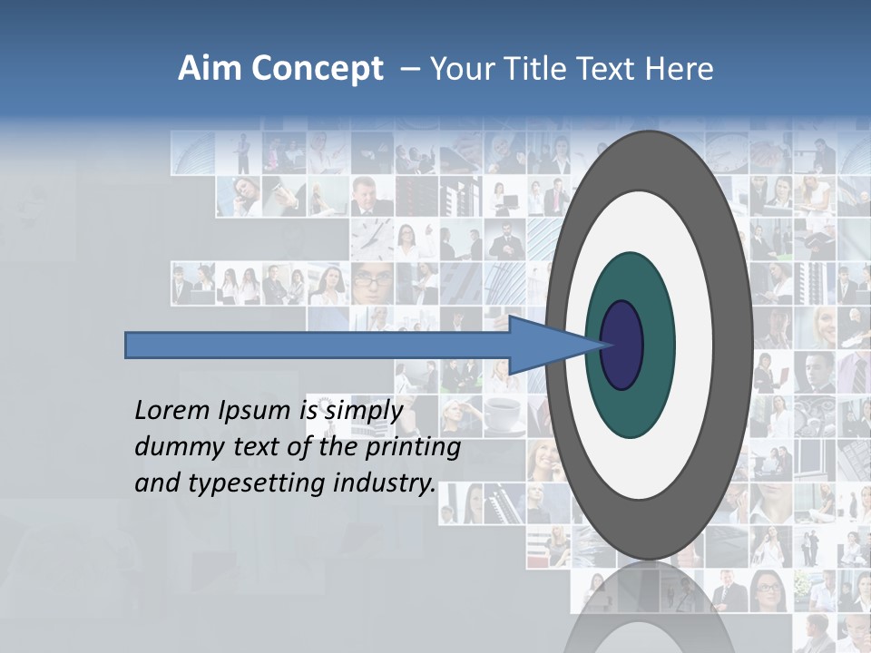 Team Real Businessman PowerPoint Template