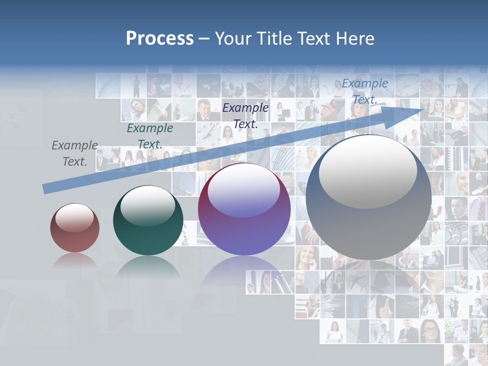 Team Real Businessman PowerPoint Template