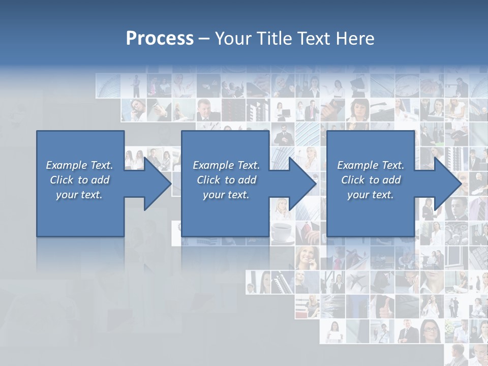 Team Real Businessman PowerPoint Template
