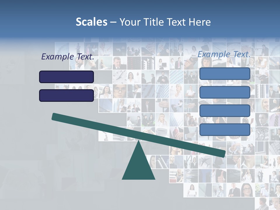 Team Real Businessman PowerPoint Template