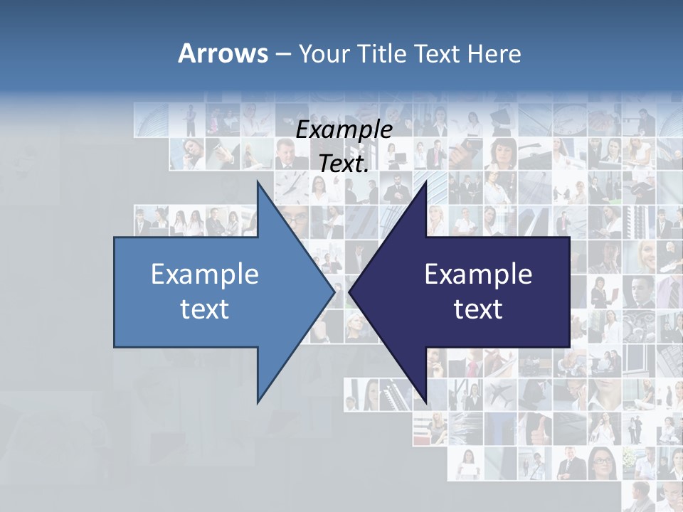 Team Real Businessman PowerPoint Template