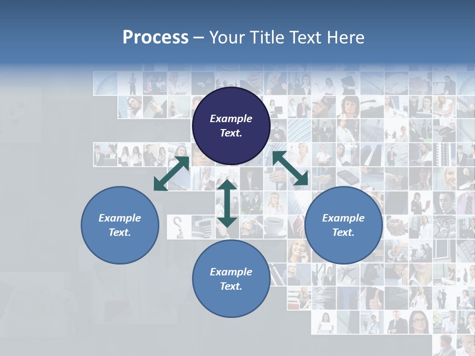 Team Real Businessman PowerPoint Template