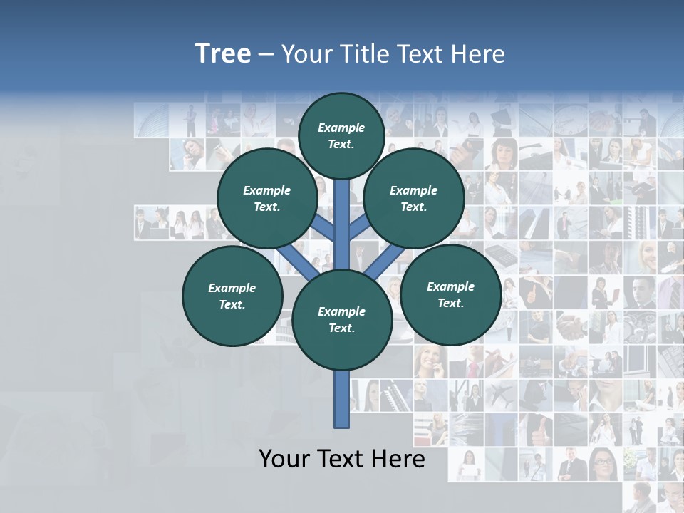 Team Real Businessman PowerPoint Template