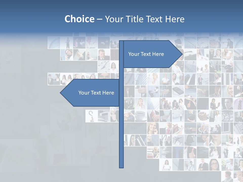 Team Real Businessman PowerPoint Template