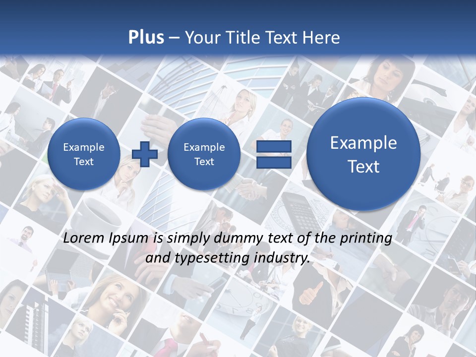 Teamwork Partners Money PowerPoint Template