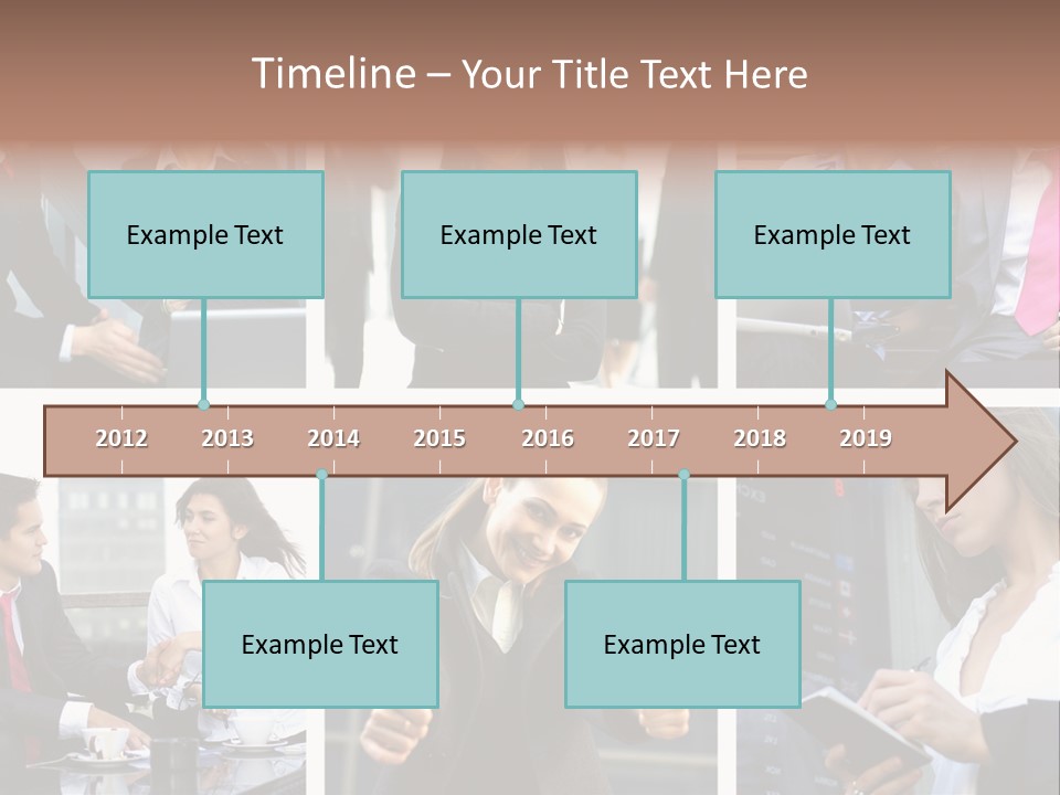 Lady Brunette Relations PowerPoint Template
